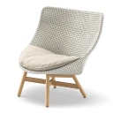 Dedon Mbrace wingchair teak AY5 teak 0205 sea salt 0140
