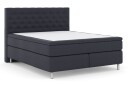 Select No 6 Komplett Sengepakke 210x210 F/M Lateks/Memory   Blå/Metallben
