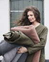 byNORD Magnhild polstret sengeteppe 160x280 cm Bark