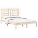 vidaXL Sengeramme heltre furu 140x190 cm