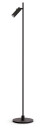 Pipeline gulvlampe - Svart