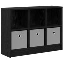  Serviesskap med skuff Svart Eik 73,5 x 22,5 x 53,5 cm
