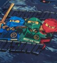 LEGO® Ninjago T-skjorte - LWTaffy 302 - Mørkeblå m. Trykk - LEGO® Wear - 8 år (128) - T-skjorte