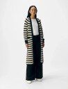 Object Objmilu Ls Lo Long Knit Cardigan Noos - Black - S
