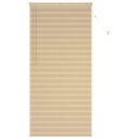 vidaXL Venetiansk persienne Lys Brun med Mønster 213 x 100 cm 25 mm