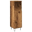  Baderomsskap gammelt tre 30x30x100 cm konstruert tre 8721158444493