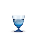 Holmegaard Flow glass p? fot 35 cl Bl?