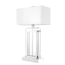 Eichholtz Bordlampe Arlington Crystal Nikkel