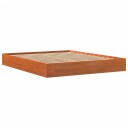 vidaXL Sengeramme brun 160x200 cm heltre furu 8721012406353
