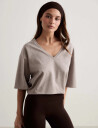 aim´n Elevated T Shirt Beige S