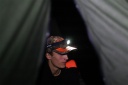 Ledlenser H8R hodelykt, 600 lumen, sort/rød