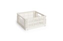 Hay Colour Crate Medium Square Oppbevaring Off white