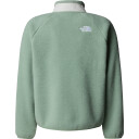 The North Face Girls" Yumiori Full Zip Jacket Slate Moss/White Dune, M