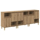  Skap 3 pcs Artisan Eik 60 x 35 x 70 cm Konstruert tre