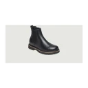 Birkenstock Women"s Highwood Slip On Natural Leather Black 37