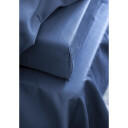 Borås Cotton Cloud konvoluttlaken 120x200 Blå / Deep blue