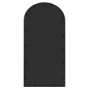 vidaXL Speil svart 70x30 cm for innendørs bruk jern