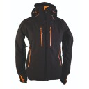 Tracker 7092 Dame Kontrastfarget Extreme Pro Shell, svart/oransje, 1 stk., STK-709217 S