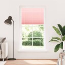  plisségardin Rosa 110x200 cm Stoff Bredde 109,4 Polyester