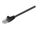 MicroConnect - Nettverkskabel - RJ-45 (hann) til RJ-45 (hann) - 25 cm - UTP - CAT 5e - flertrådet - svart