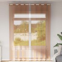  Voilegardiner med grommets 2 stk terrakotta 8721158551580