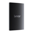 Lexar SL500 Ekstern SSD 1TB USB 3.2 Gen 2x2 Sort med 2000 MB/s Lesehastighet