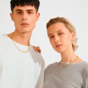 PILGRIM Sense Necklace Gold Plated Guld One Size