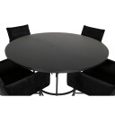 Spisegruppe furniture/fashion Copenhagen Ø140 cm med 4 Petra Stoler