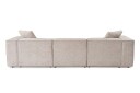 Kaolins Sofa med Sjeselong 3 seter   Mokka