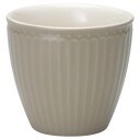 GreenGate  Alice latte kopp 35 cl warm grey