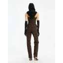 ROTATE Birger Christensen Printed Straight Jeans - Brown - 27