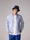 Rebeloup Poplin Striped Blå XXL