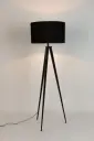 Zuiver Tripod Gulvlampe Sort / sort