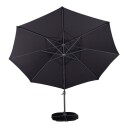 Venture Design Leeds parasoll Svart 350 cm Svart