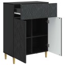  Serviesskap Svart 66 x 34,5 x 90 cm Konstruert tre