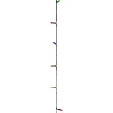 vidaXL LED-strenglys med 1000 lysdioder flerfarget 100 m PVC