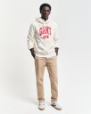 Twillchinos i slim fit DARK KHAKI 3436