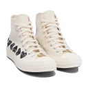 Comme des Garçons Play Herre Sko Hvit 41 EU,