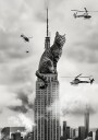 Cat on top Plakat Plakat / 30x40cm