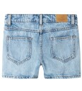 name it Nkfrose Reg Dnm Shorts 6042-Ac Noos Blue 134