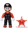 Super Mario Lekefigur - 13 cm - Super Mario Galaxy Film - F - Super Mario - OneSize - Lekefigur Rød Svart