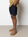 Clean Cut Copenhagen Calton Structured Shorts - Navy - XL