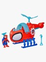 Spidey & Friends Spidey Helikopter med Figur for Barn 3+