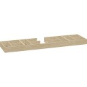 Dansani Mido+ skuffeinnsats 109,8x27,8 cm eik