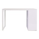 vidaXL Skrivebord 120x60x75 cm hvit