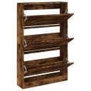  Skoskap røkt eik 80x21x125,5 cm konstruert tre 8721012381643