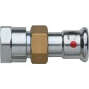 2 stk 42 x 1,1/2" TURBO stål unionsmuffe/pipenøkkel
