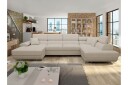 Reginia Sofa med Divan og Sjeselong 4 seter   Beige