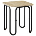 vidaXL Kaffebord Sonoma eik 40 x 40 x 45 cm Konstruert tre