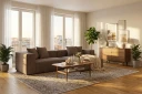 Havana 3 seters Lav Sofa med vendbar divan   Brun
